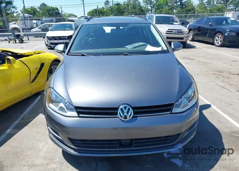 2016 Volkswagen Golf Sportwagen Tsi Limited Edition из США, поврежденный, VIN 3VWC17AU5GM523541